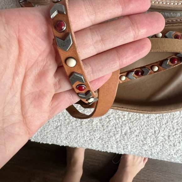 NWOB Isabel Marant Elham Studded Sandals - Picture 9 of 9